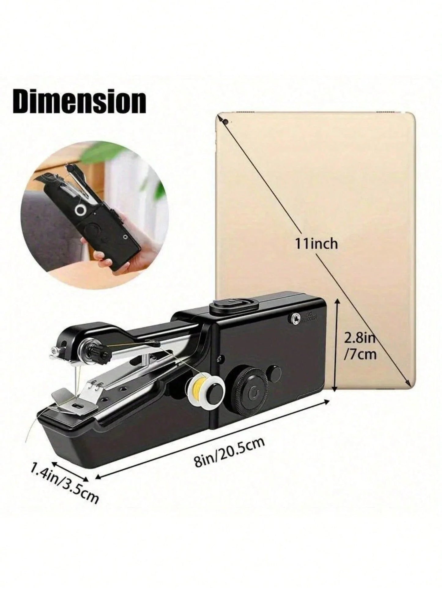 Mini Portable Handheld Sewing Machine