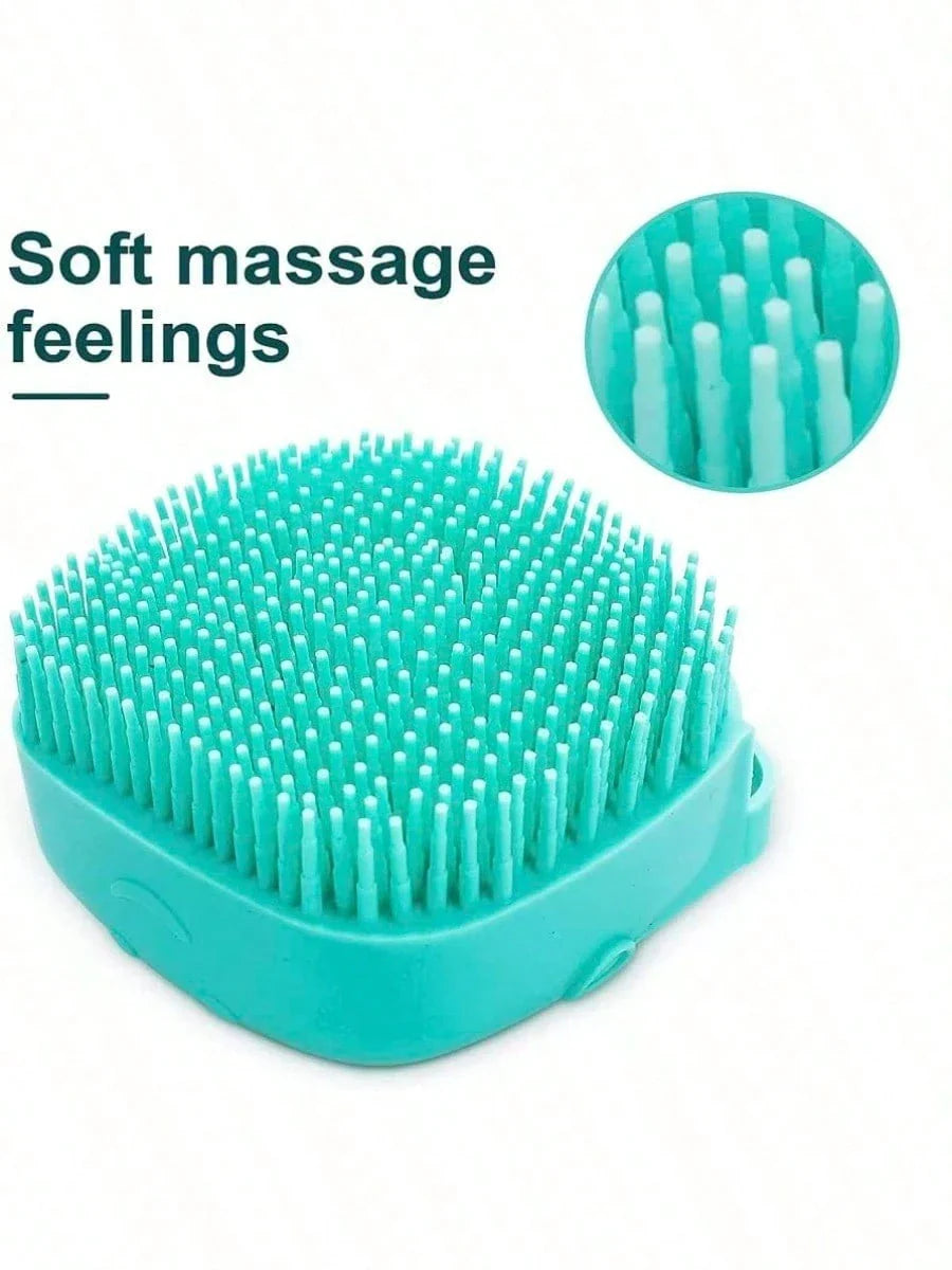 Pet Dog Bath Brush Dispenser