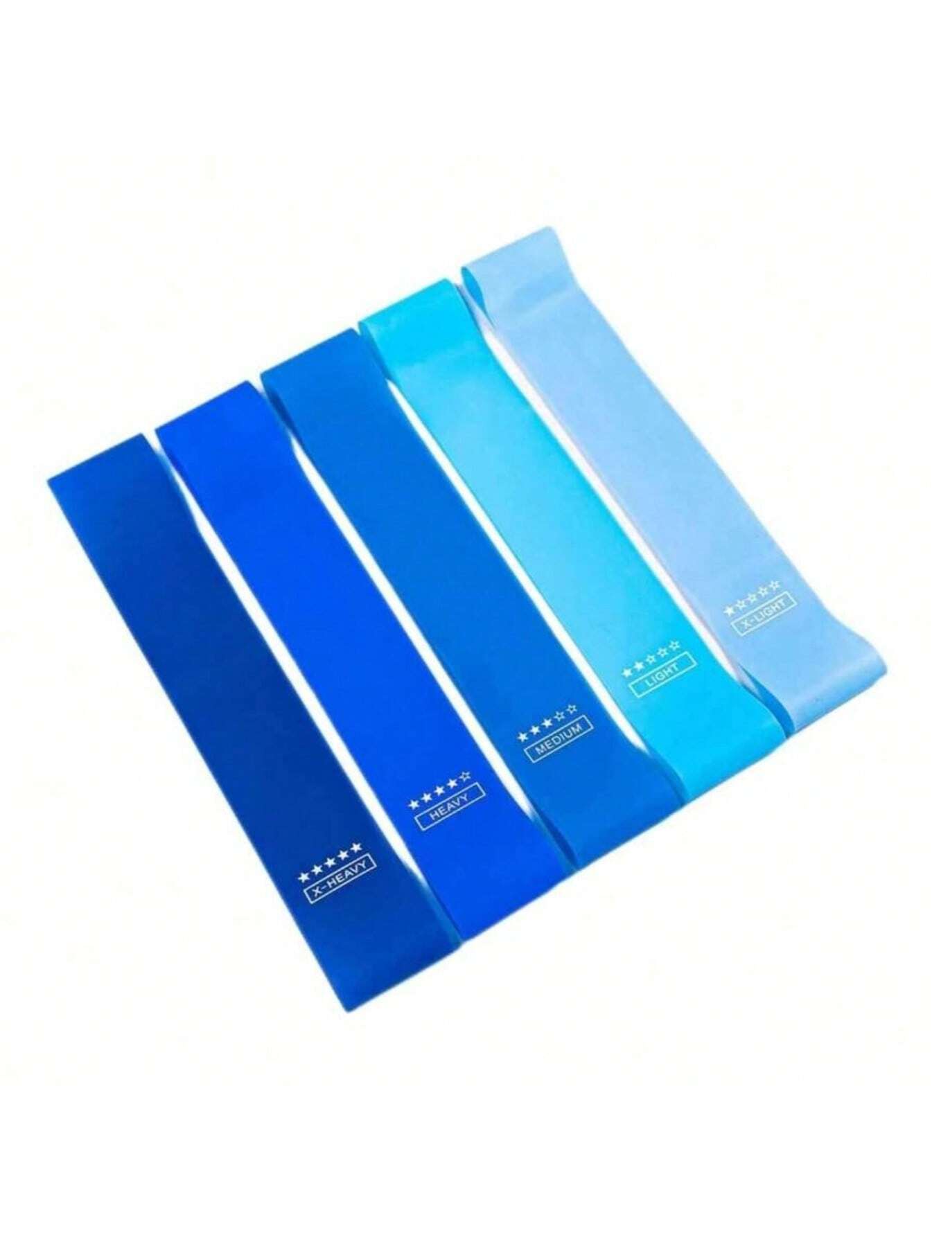 5-Level Resistance Exercise Bands