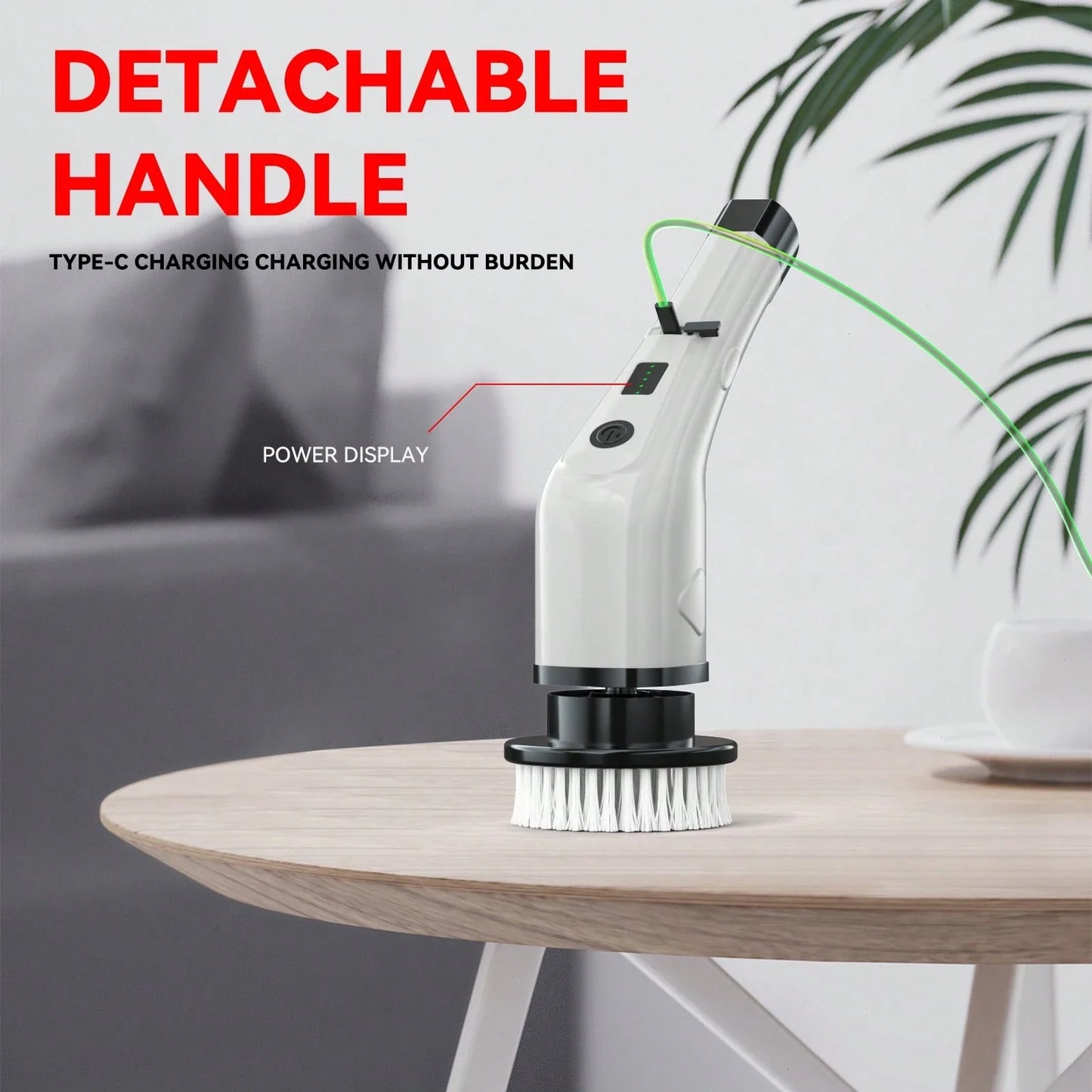 Cordless Electric Spin Scrubber