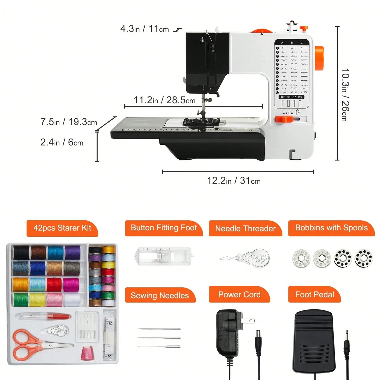 Mini Sewing Machine for Beginners