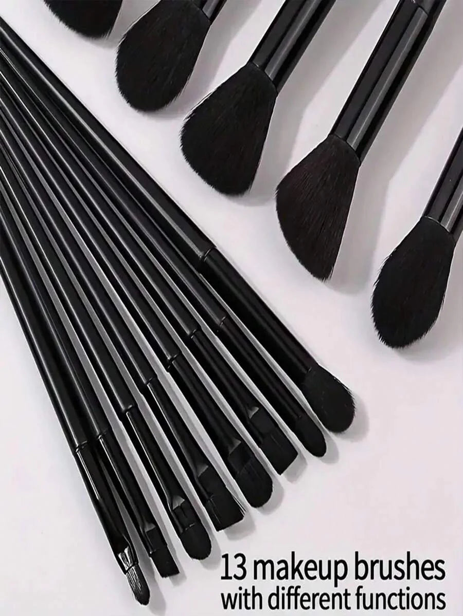 13pcs Professional Makeup Brush Set, Suitable For Foundation