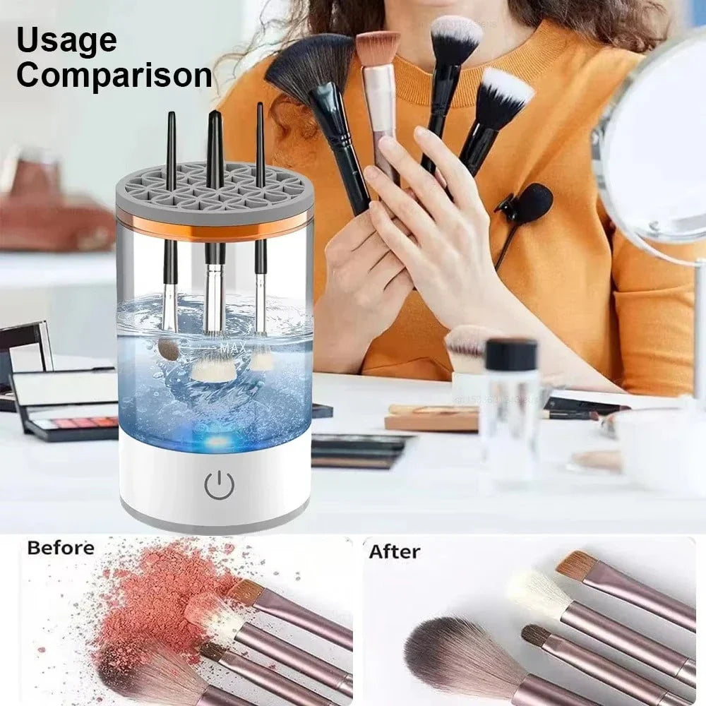 USB Powered Makeup Brush Cleaner