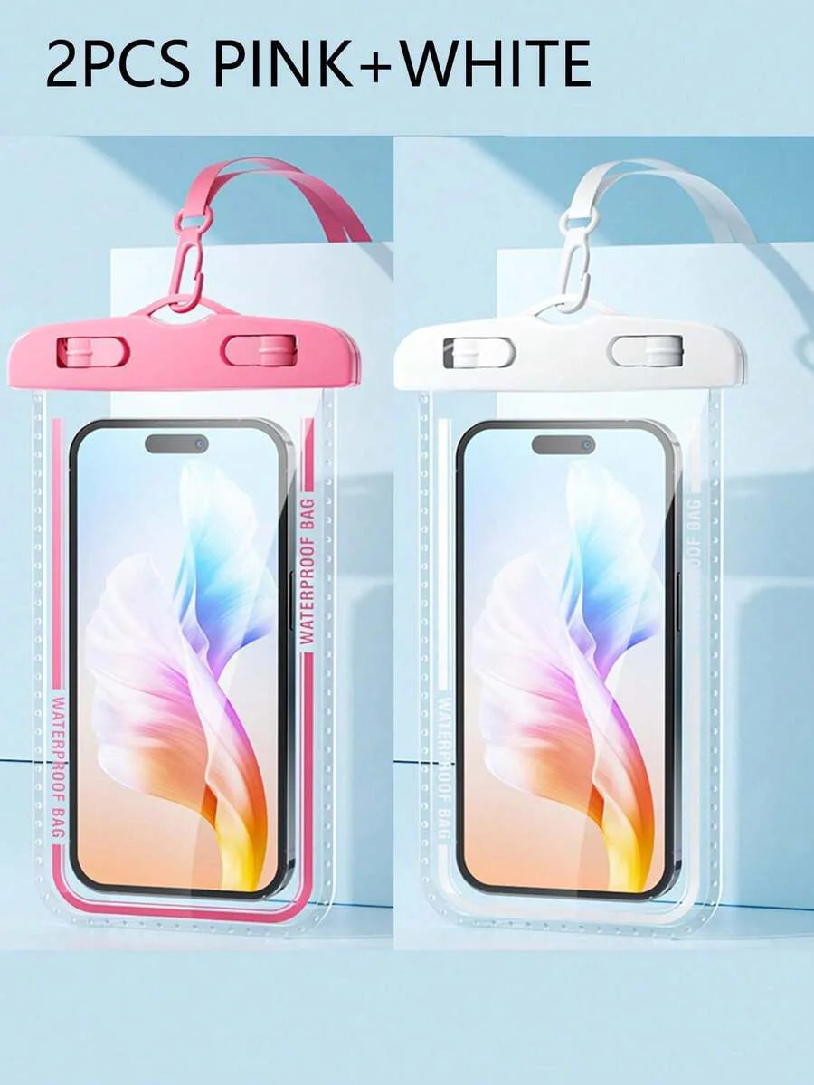 2pcs Waterproof Diving Phone Pouch
