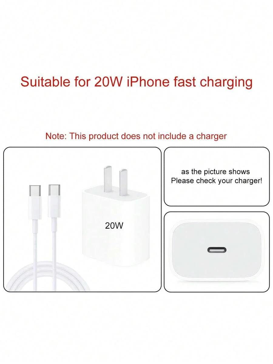 3pcs Charging Protector Case, Compatible With Apple Devices
