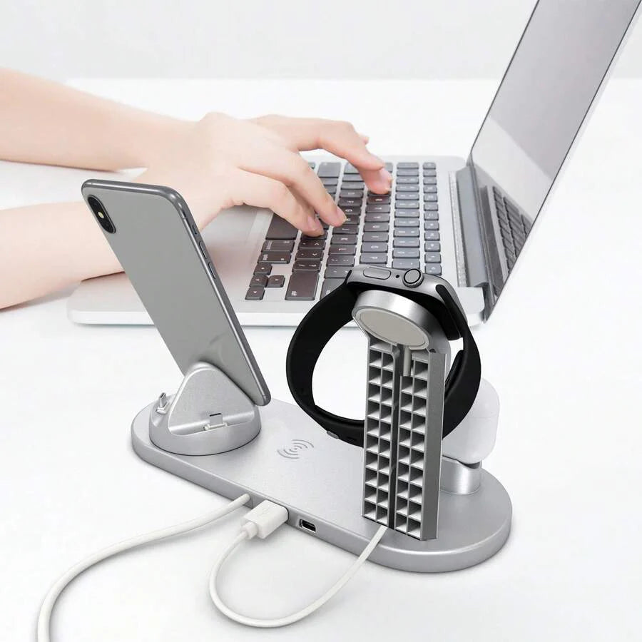 Fast Charging 3-In-1 Wireless Charger 3 In 1 Wireless Charger Station