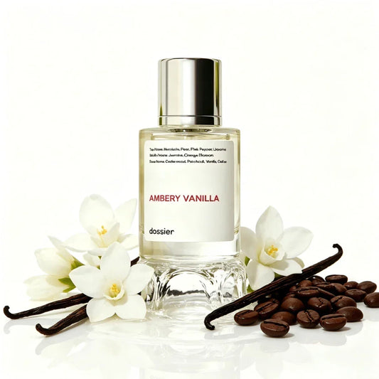 Dossier Ambery Vanilla Eau De Parfum 50ml Sweet Vanilla Coffee Perfume For Women