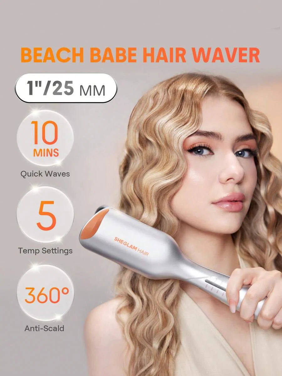 SHEGLAM HAIR Cupid's Charm Beach Babe Hair Waver