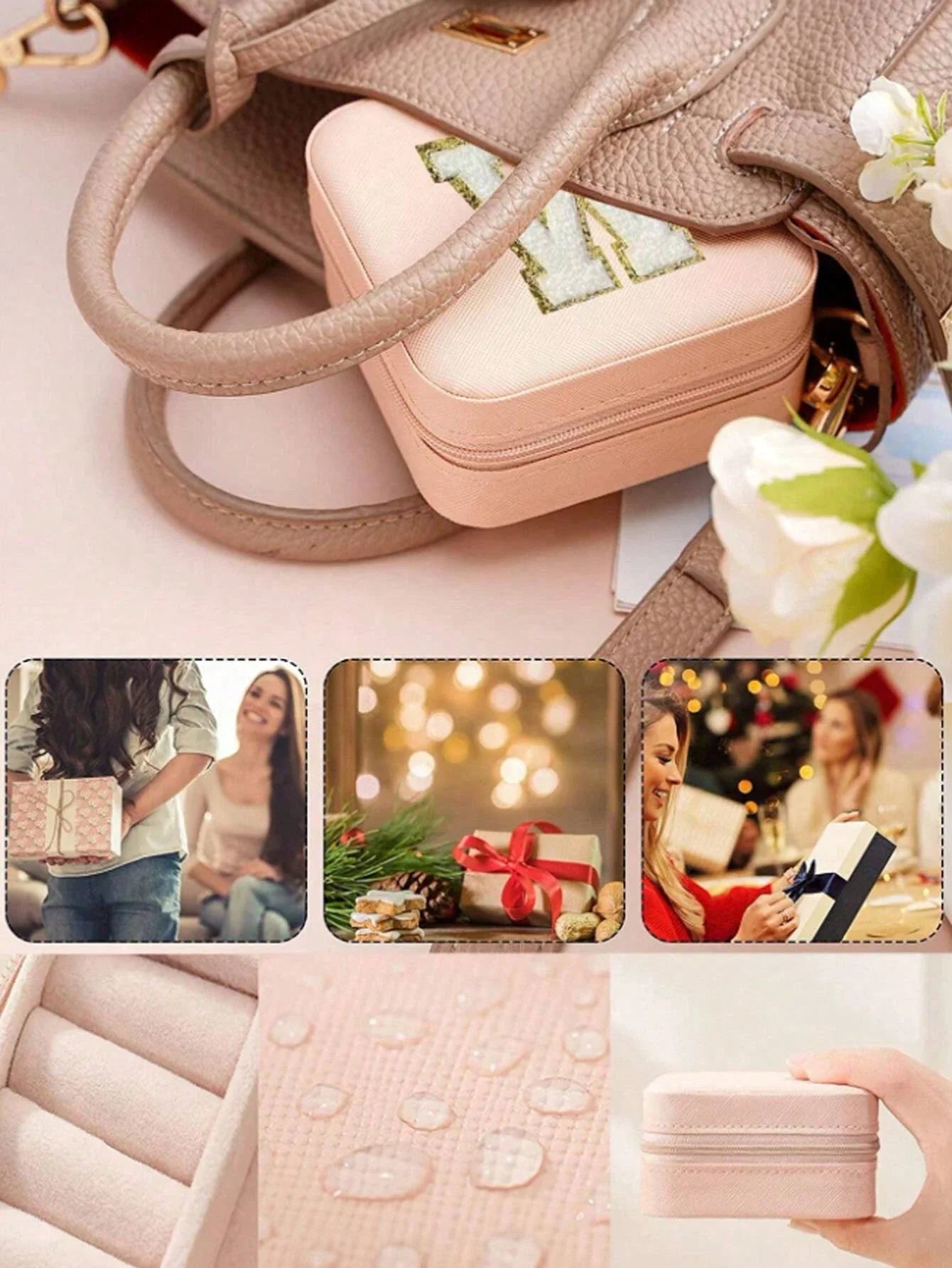 Personalized A-Z Travel Jewelry Box
