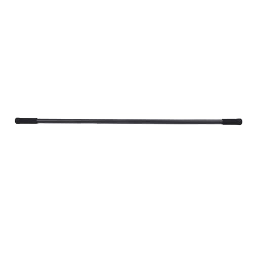 Alomejor Adjustable Yoga Stick Detachable Steel Stretch Stick for Range of Motion Balance Training Workout for Injury Recovery
