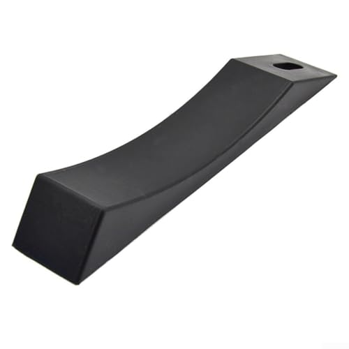 Silicone Deadlift Wedge Blocks, for Weight Lifting, Anti-Slip Barbell Loading Pads, for Powerlifting Squat, Portable Gym Accessories to Load Plates Easy(Black) - size: Black