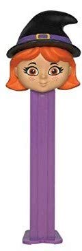 PEZ Candy Dispensers: Halloween Candy and Dispenser Set: Witch and Pumpkin