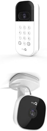 Bundle of myQ Smart Garage Door Video Keypad + myQ Smart Garage Security Camera