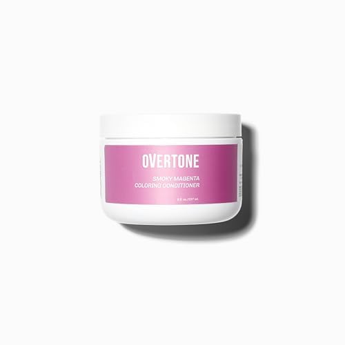 Overtone Haircare Color Depositing Conditioner - 8 Oz Semi-Permanent Tint With Shea Butter & Coconut Oil - Temporary Vegan, Crue
