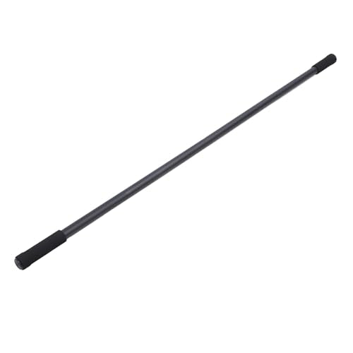 Alomejor Adjustable Yoga Stick Detachable Steel Stretch Stick for Range of Motion Balance Training Workout for Injury Recovery