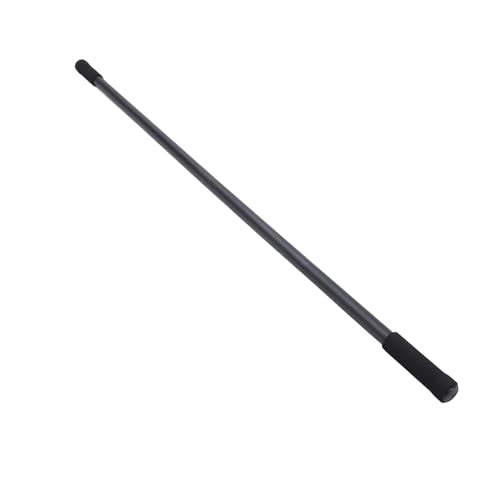 Alomejor Adjustable Yoga Stick Detachable Steel Stretch Stick for Range of Motion Balance Training Workout for Injury Recovery