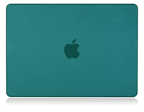 UESWILL Compatible with MacBook Pro 14 inch Case 2026-2021 Release with M5 M4 M3 M2 M1 Pro Max chip & Touch ID, Laptop Matte Hard Shell Protective Cover, Peacock Green - color: Peacock Green, size: MacBook Pro 14" (M1 M2 M3 M4 M5)