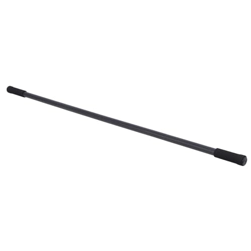 Alomejor Adjustable Yoga Stick Detachable Steel Stretch Stick for Range of Motion Balance Training Workout for Injury Recovery