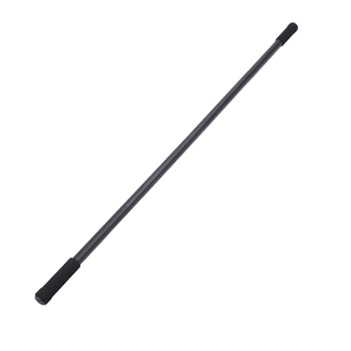Dpofirs 5ft Yoga Stretching Stick, Adjustable Steel Exercise Pole with Foam Handles for Mobility & Balance Training