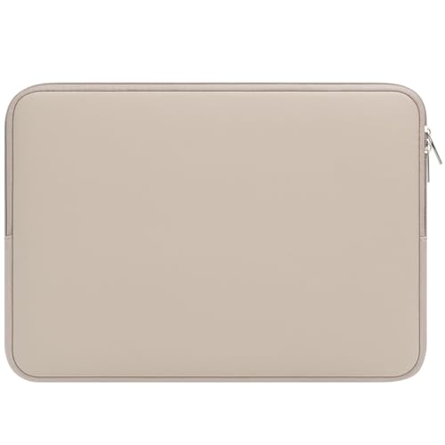 RAINYEAR 13 Inch Laptop Sleeve Case Padded Carrying Bag, Khaki | Slim Protective Soft Zipper Computer Cover for 13.3 inch MacBook Air/Pro M1 M2 M3 M4 M5 A3449 A3240 A3113 A2681 A2338 - color: Khaki, size: 13"