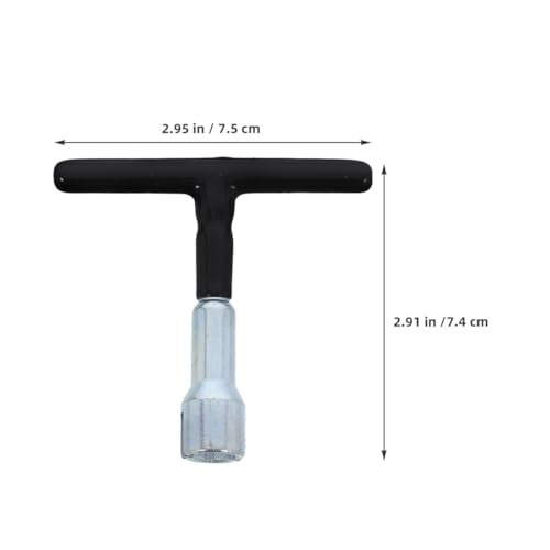 4pcs Wing Nut Driver Tool T Handle for Eye Screws Hook Bolts Manual Installation Heavy Duty Nut Tightener Hand Tool for Screw Hooks and Hangers