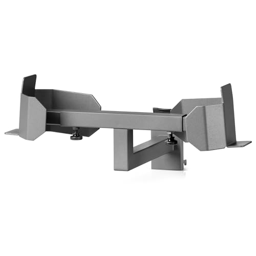 Savior Equipment Wall Rack System Tactical Belt Attachment Gear Wall Mount Display Rack Organizer Hanger, Adjustable Width, Heavy-Duty Steel Construction Hold Up to 20 lbs - color: SW Gray