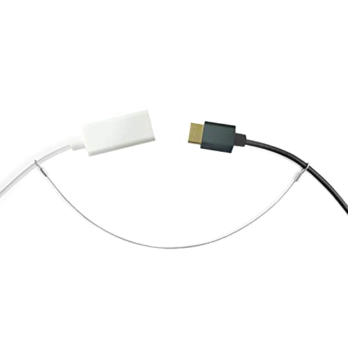 15 Pack Adjustable Cable Tether Universal Computer Adapter Lock Kit DIY Kit Stainless Steel with Nylon Coat Tether Computers/Dongles/HDMI/VGA/DP Adapter - size: 15