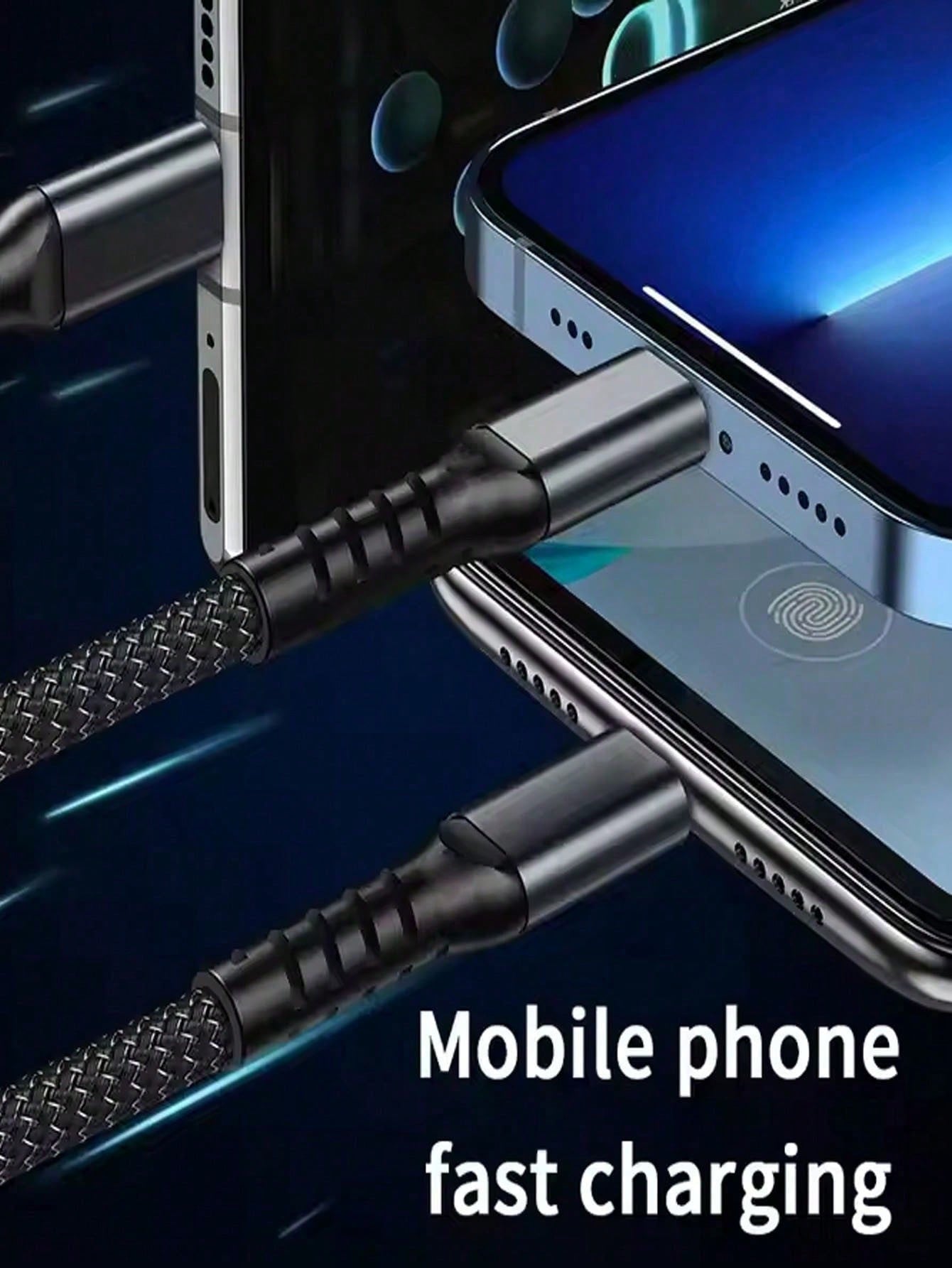 Transparent 3-in-1 Fast Charger