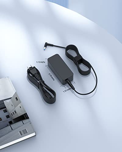 Superer 45W Charger Fit for HP Model 17-cnxxx 17-cn0065cl 17-cn0079cl 17-cn2070cl 17-cn4033cl 17-cn4065cl 17-cn3053cl 17-cn2068cl 17-cn3003cl 17-cn2083dx 17-cn0045cl 17-cn0058cl Laptop Power Cord