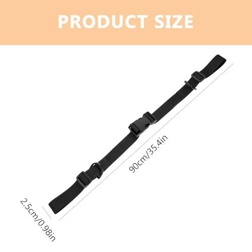 2pcs Heavy Duty Cargo Fixed Straps with Quick Release Buckle, Thickened Lashing Tie-Down Straps for Tent, Backpack, and Yoga Mat Securement