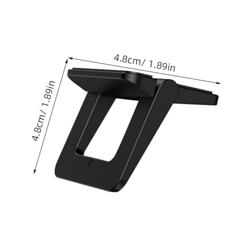 Zerodeko 2pcs Foldable Mini Laptop Holder Stand for Desk, Portable Notebook Riser with Ventilated Cooling, Compact Heightening Support for Travel and Work