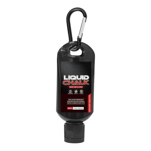 Liquid Gym Chalk 50ml Gymnastics Grip Support | Anti-Slip Workout Chalk for Men Powerlifters Weightlifters Athletes Gymnasts Trainers Competitors Gym Studio Bouldering