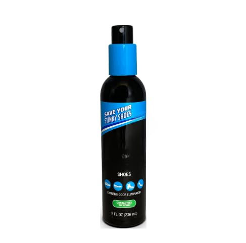 Fu-nkaway Odor Eliminating Spray 8 oz Extreme Odor Remover for Shoes, Boots, Skates & Sports Gear(1 pack)