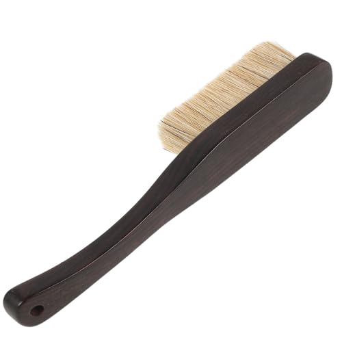 POPETPOP Outdoor Climbing Tool Chalk Cleaning Brush with Fine Boar Hair Bristles and Wooden Handle, Lightweight Design and Quick Drying for Bouldering and Natural Rock Surface Cleaning