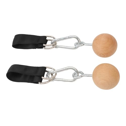 Pull Up Ball Grip with Strap, Anti Slip Climbing Ball Hold Grip, Versatile Strength Training Equipment for Fitness and Rock Climbing, Includes 2 Balls, 2 Straps and Storage Bag