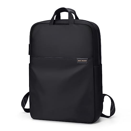 GOLF SUPAGS Travel Laptop Backpack for Women Anti Theft Slim Durable College Bookbag Business Computer Bag Fit 17Inch Notebook (Black, 17Inch) - color: Black, size: 17 Inch