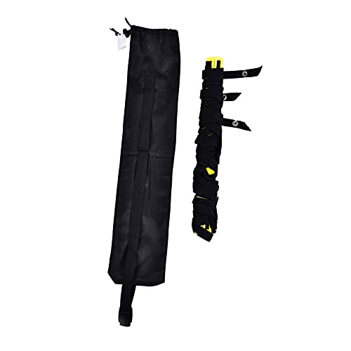 Alomejor Jumping Ladder for Speed Training Fitness Adjustable Rungs Straps Suitable for Football Rugby Tennis