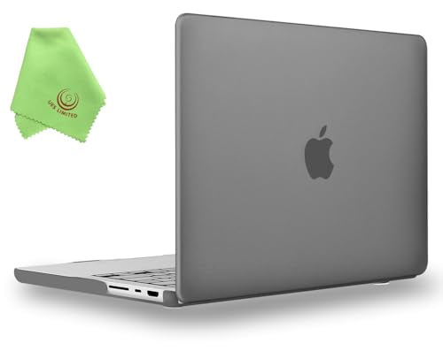 UESWILL Compatible with MacBook Pro 16 inch Case 2021-2026 Release M5 M4 M3 M2 M1 Pro Max chip Model: A3429 A3428 A3403 A3186 A2991 A2780 A2485, Matte Hard Shell Cover, Gray - color: Gray, size: MacBook Pro 16" (M1 M2 M3 M4 M5)