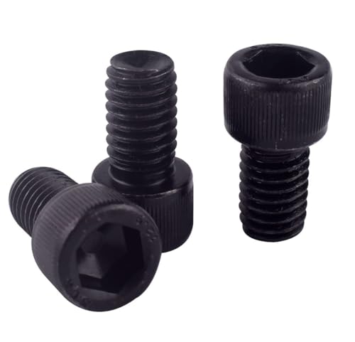 10Pcs 5/16-18 x 5/8" Socket Head Cap Screws Bolts, 12.9 Grade Alloy Steel Black Oxide Finish, Allen Hex Drive, UNC Coarse Full Thread - size: 5/16-18 x 5/8" (10PCS)