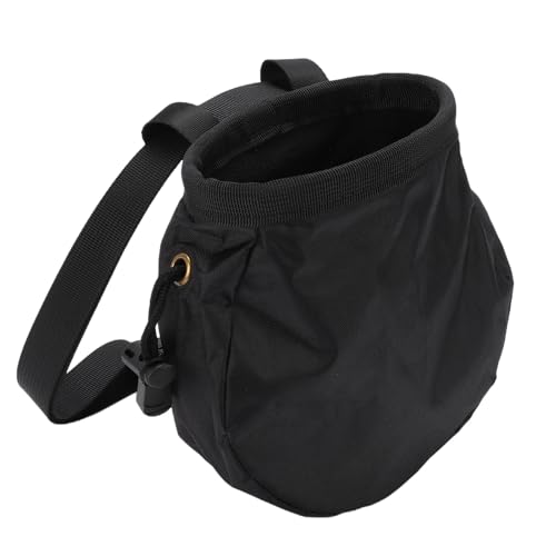 Rock Climbing Chalk Bag, Large Capacity with Soft Fleece Lining and Adjustable Drawstring for Weightlifting Bouldering Gymnastics