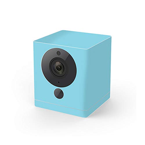 MightySkins Skin Compatible with Wyze Cam V2 - Solid Baby Blue | Protective, Durable, and Unique Vinyl Decal wrap Cover | Easy to Apply, Remove, and Change Styles | Made in The USA - color: Baby Blue