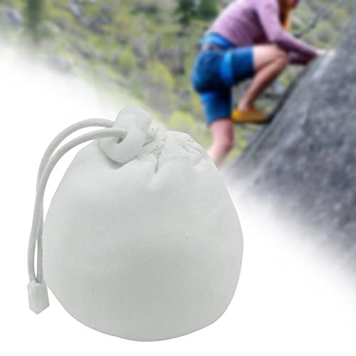 Chalk Bag Drawstring Pouch with Buckle, 4-Pack, Cloth Material for Weightlifting Climbing – 9x14cm (3.5x5.5in) Chalk Bag Pouch for Gym Sports Deadlifting