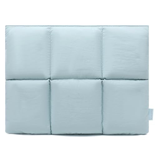 Puffy Laptop Sleeve 15inch 16 inch, Sky Blue | Pillow Shape Laptop Sleeve, Compatible With MacBook Air 15 in M4 2025 & MacBook Pro 16 in M4 2024 - color: Sky Blue, size: For 15"-16" MBA/MAP M4 M3 M2 M1