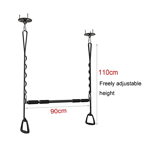Pull up Bar Hua Home Indoor Pull-up Bar, Multifunctional Strength Training Aerobic Fitness Equipment, Height Adjustable, Ceiling Installation, Steady Load 300kg