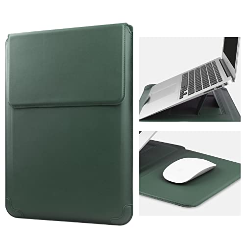 HoYiXi 13 Inch Laptop Sleeve Case Bag Compatible with MacBook Neo 2026/MacBook Air 13 M1 M2 2022-2018/MacBook Pro 13 M2 2022-2016/Surface Pro 8 2021/Surface Go 3 13-13.6'' Dell HP ASUS Acer PC, Green - color: Green, size: 13-13.3 in