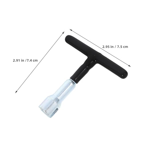 4pcs Metal Wing Nut Driver Tool with T Handle, Eye Screw Installation Tool for Manual Screw Hook and Hook Bolt Fastening, Handheld Wing Nut Hand Driver for Home and Workshop Use