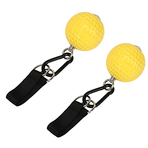 Pull Up Ball Grip with Strap, Wireless Climbing Ball Handles for Strength Training, Non - Slip PU Grip Balls with Stainless Steel Hooks for Pull Up Bar, Indoor Outdoor Fitness Equi
