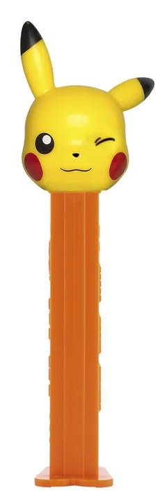PEZ Pokemon Candy Dispenser Set | Eevee, Laughing Pikachu, And Pikachu Winking Candy Dispensers | Poke Gift With Candies Refills | Party Favors, Grab