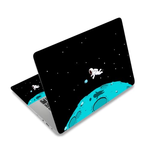 Laptop Skin Sticker Decal, 12" 13" 13.3" 14" 15" 15.4" 15.6" Laptop Vinyl Sticker Skin Cover Art Protector Notebook PC (2 Wrist Pad Skins Included), Decorative Waterproof Removable, Space Alien 2025