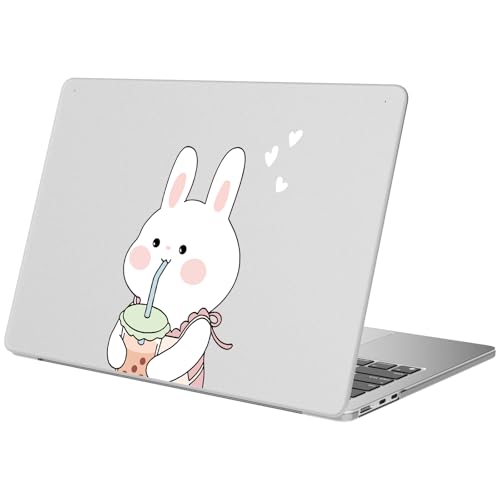 Compatible with MacBook Neo 13 inch Case 2026 Cute Kawaii Bunny | Release Model A3404 with A18 Pro Chip | Protective Hard Shell Matte Cover for MacBook Neo 13'' - color: Bunny A, size: MacBook Neo 13 inch